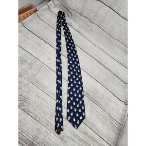 Vintage Alynn Neck Tie Dressed For Winter Snowmans